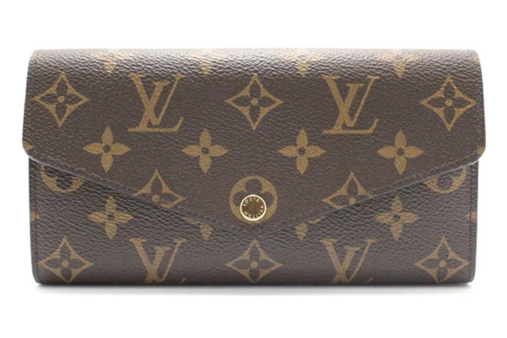 LOUIS VUITTON Portefeuille Sarah Long Wallet Monogram